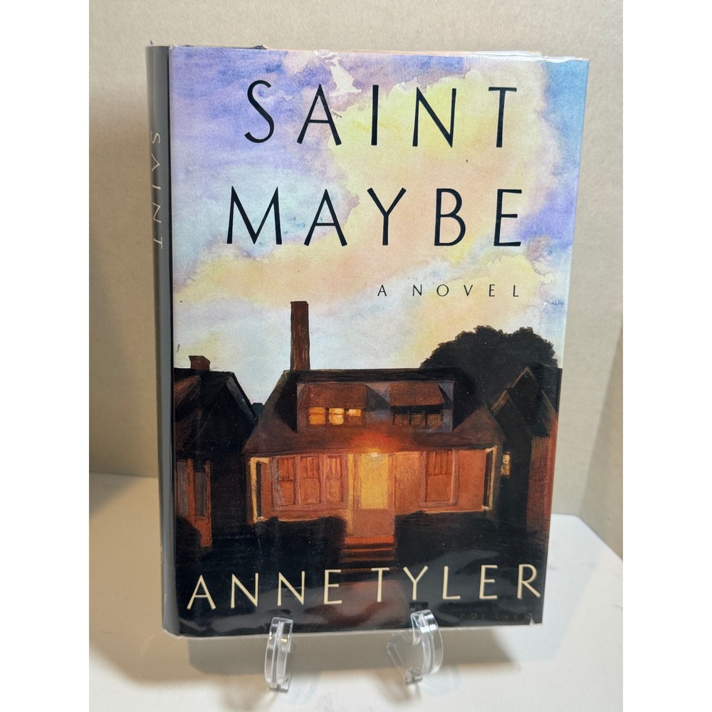 RARE Anne Tyler — Saint Maybe (Signed, 1st Edition, 1991, Knopf) HC‎